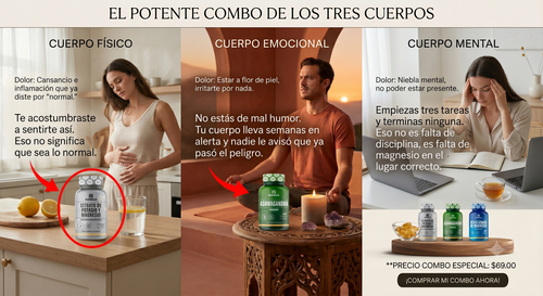 Makila Stack Alto Rendimiento y Enfoque Anti-Estrés | Ashwagandha + Citrato de Potasio y Magnesio + Resveratrol y Vitamina B3